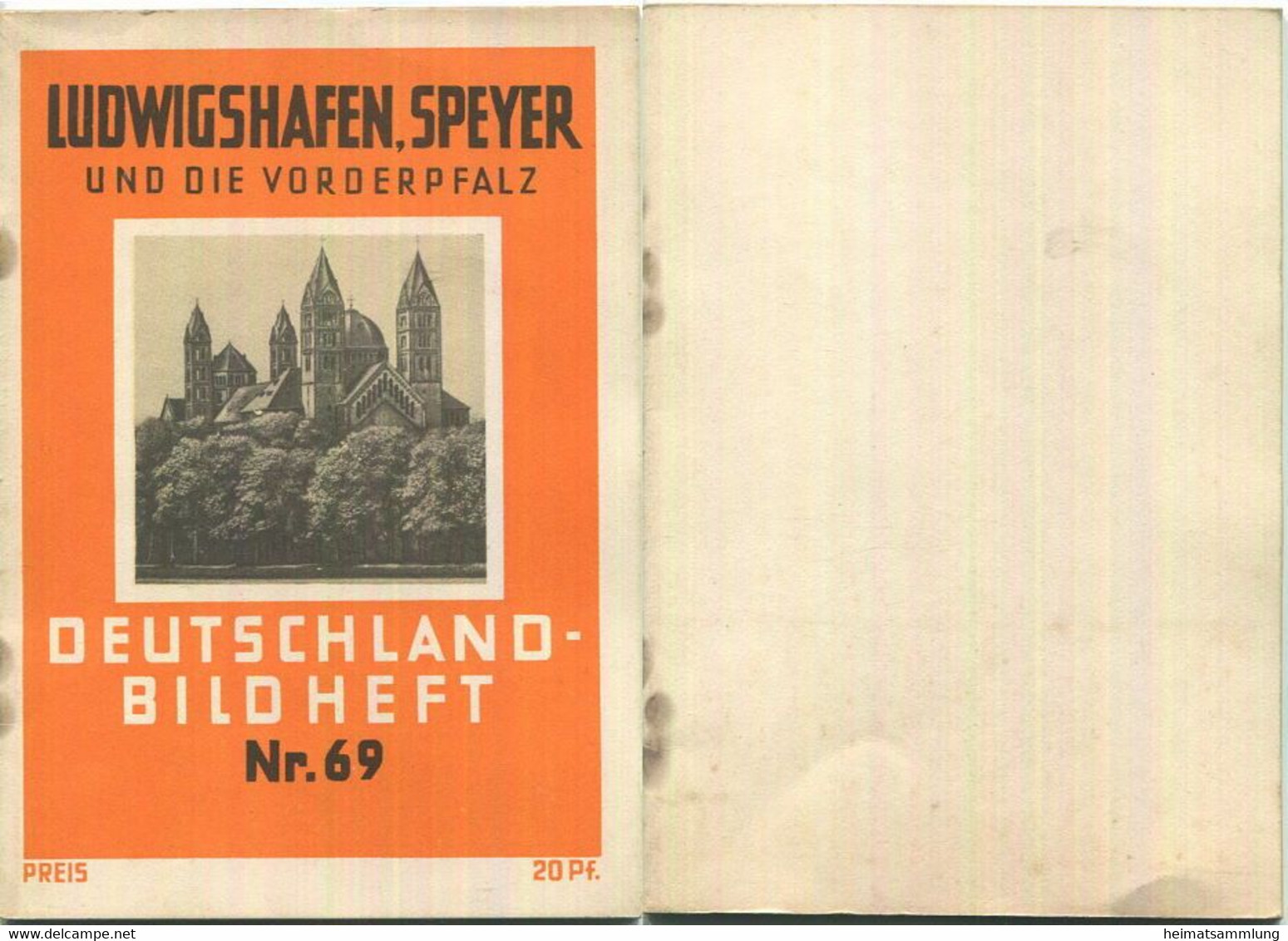 Nr. 69 Deutschland-Bildheft - Ludwigshafen Speyer Und Die Vorderpfalz - Other & Unclassified