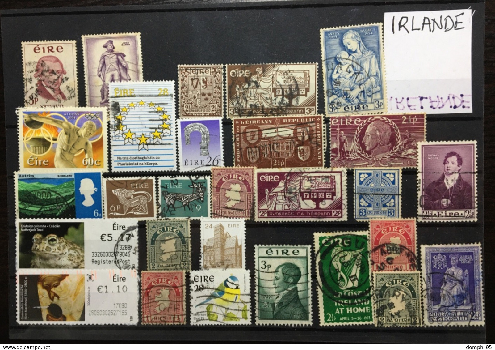 IRLANDE - 28 Timbres Oblitérés - Collections, Lots & Series