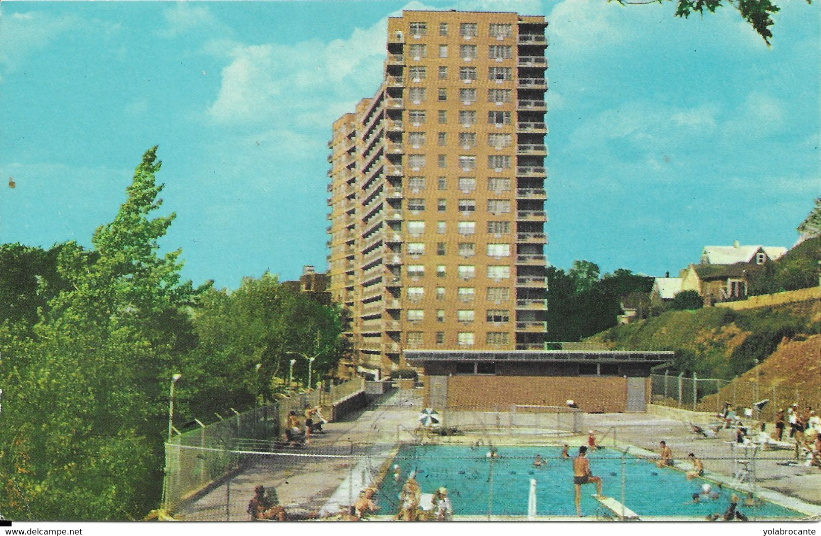CPA De Staten Island ,Parkview House,700 Victory Boulard, Air Mail,1966 - Staten Island