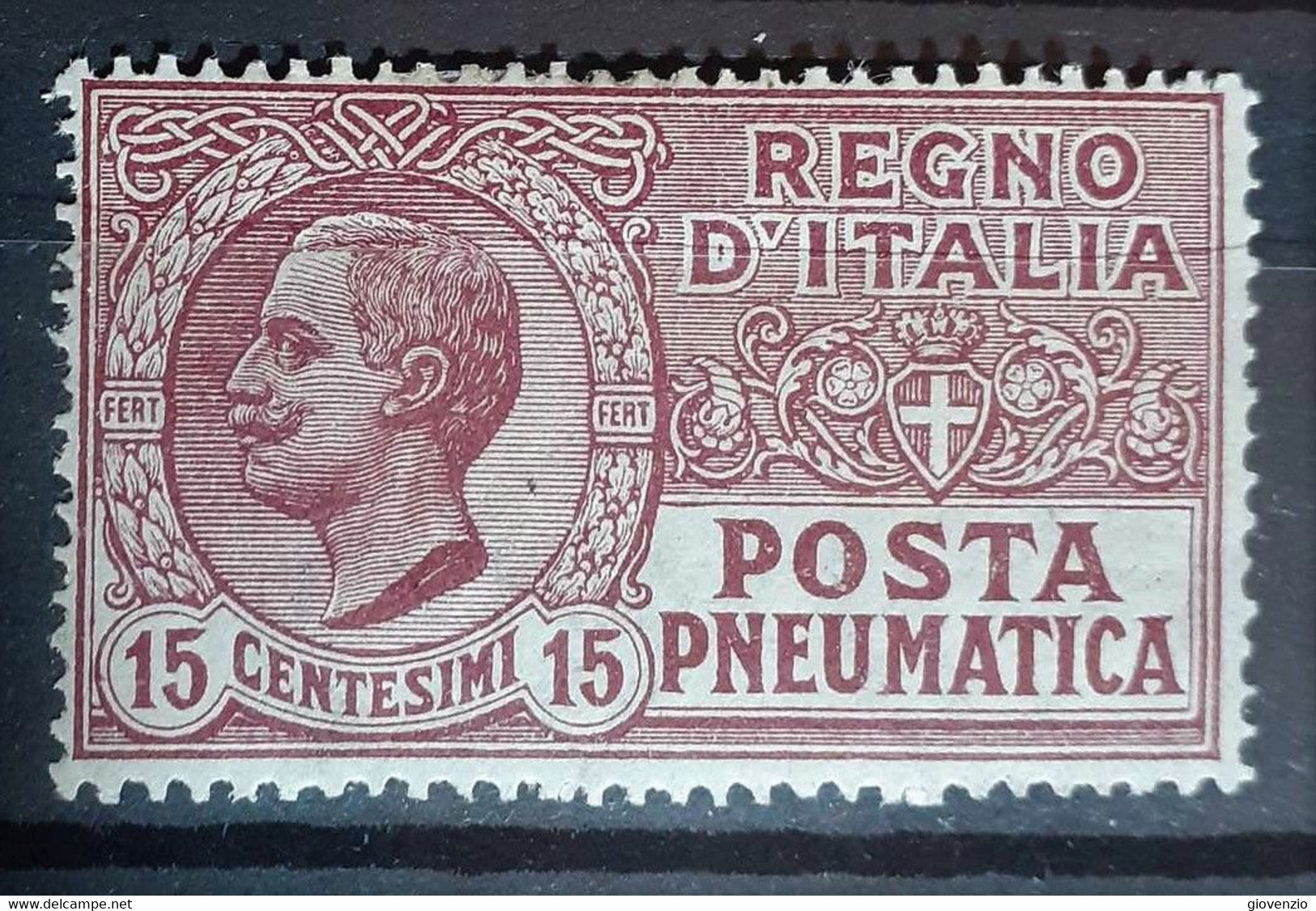 ITALIA REGNO 1927 POSTA PNEUMATICA NUOVO MH* - Pneumatische Post