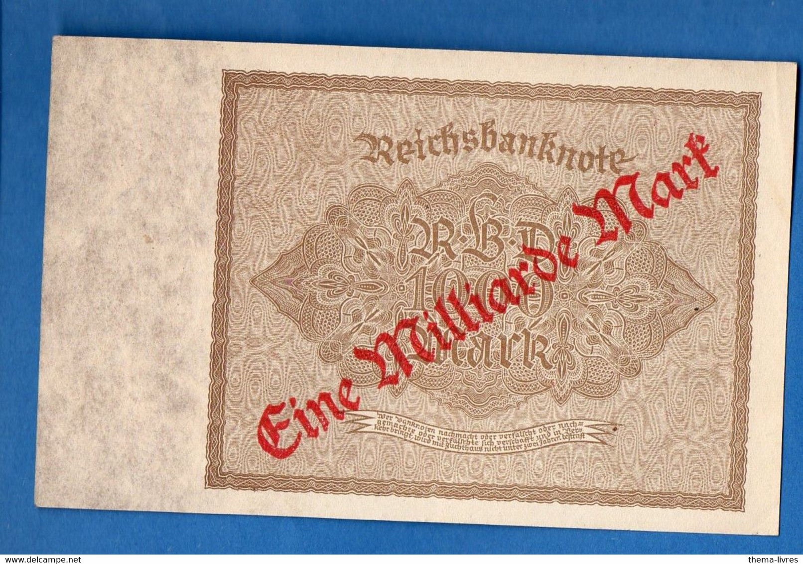 (Allemagne) Billet De1 Milliarde Mark 1922 (PPP32872) - 1 Milliarde Mark