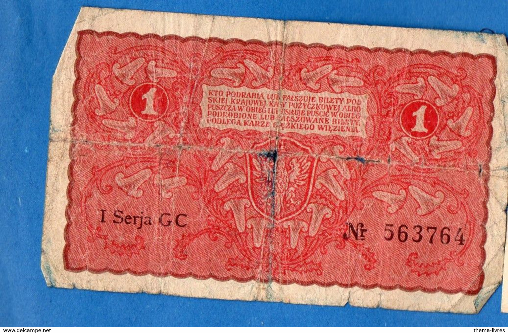 (Pologne) Billet Usagé De  1...1919   (PPP32874) - Poland