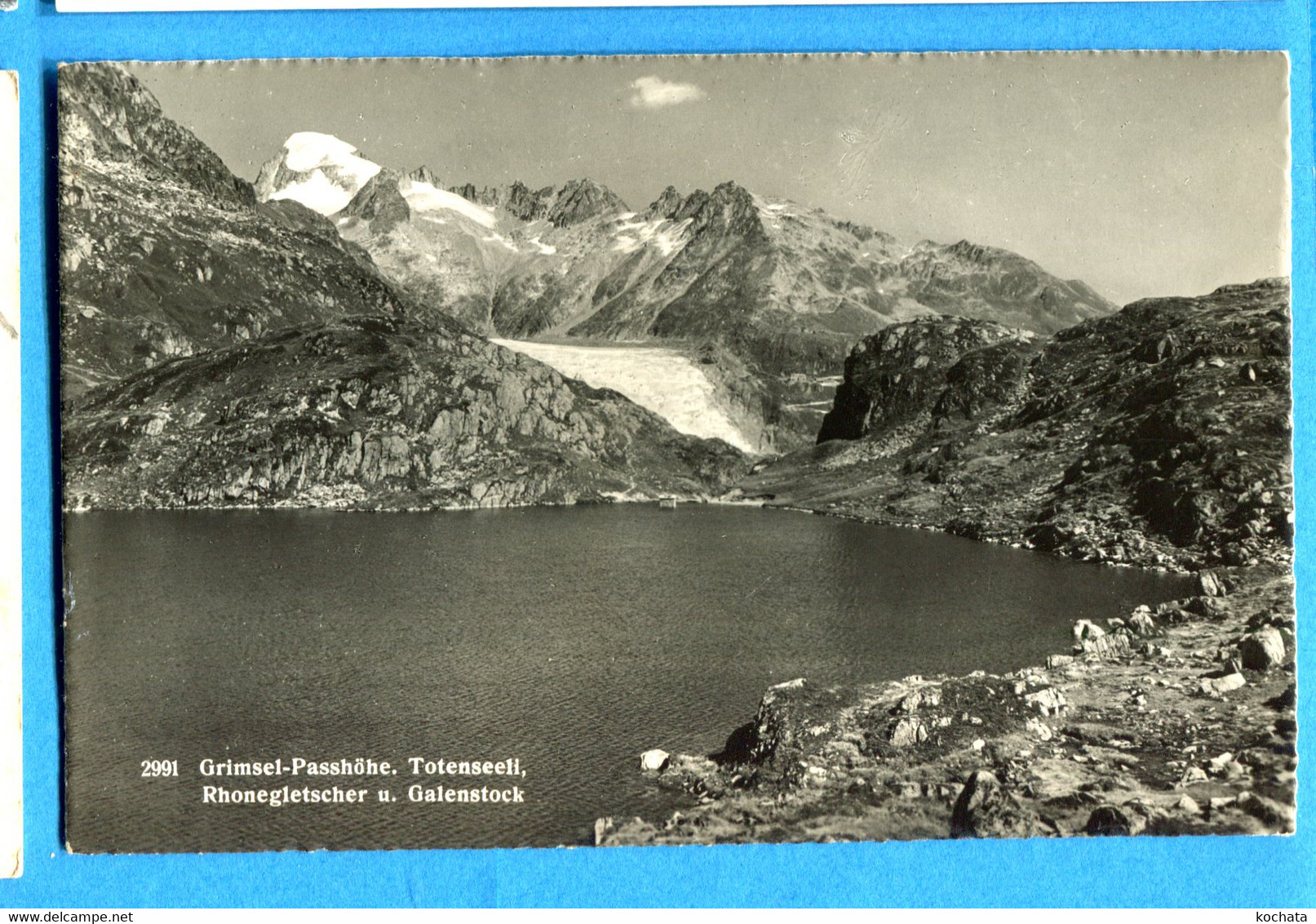 PRO269, Glacier Du Rhône , Belvédère, Gletsch, Grimsel - Passhöhe, Totenseeli, Galenstock, 2991, Circulée - Lens