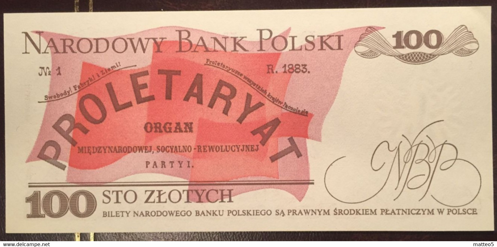 1988  -  Polonia - 100 Zlotych . FDC - Poland