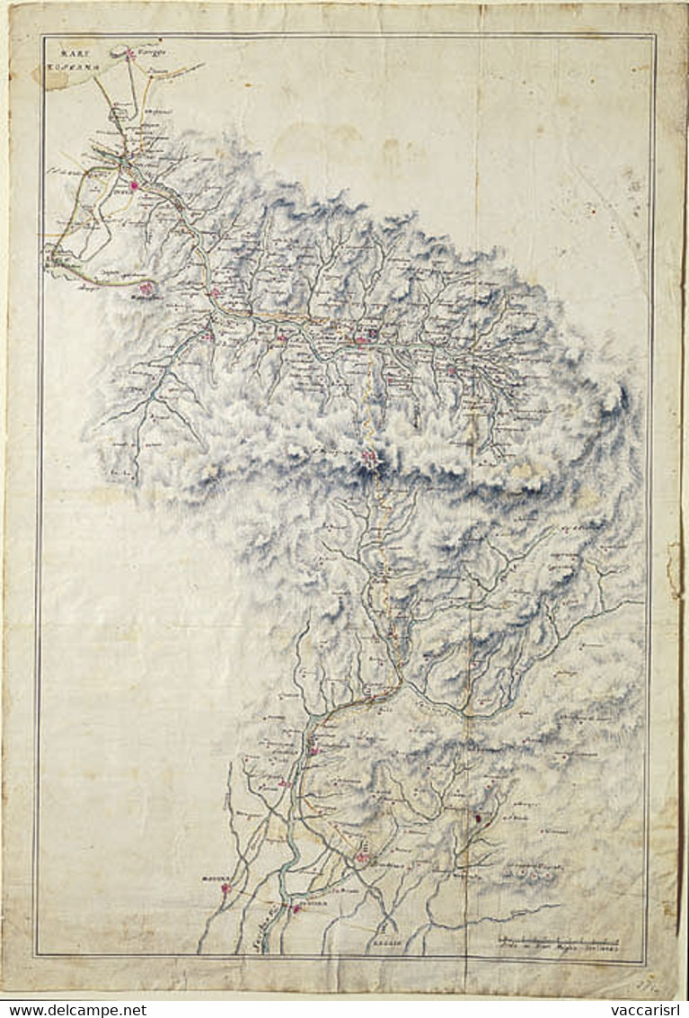 CARTINA DEI TERRITORI ESTENSI - - Philatelie Und Postgeschichte