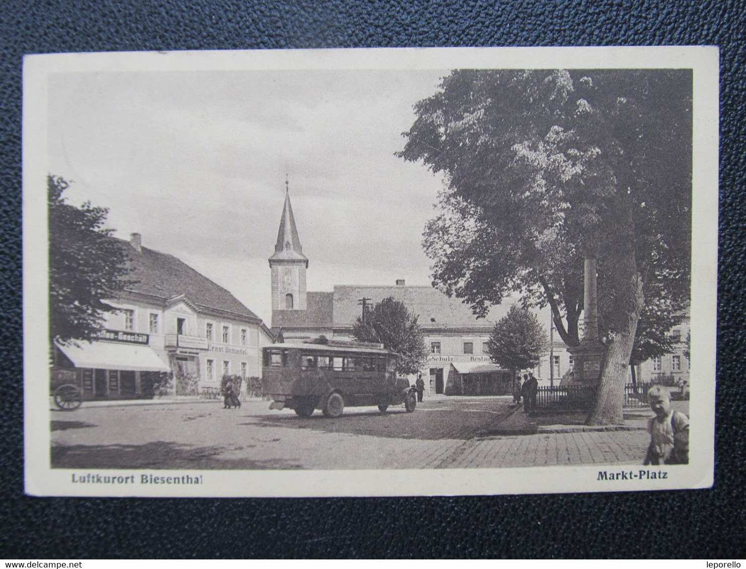 AK BIESENTHAL Kr. Barnim Bus 1925 // D*51469 - Biesenthal