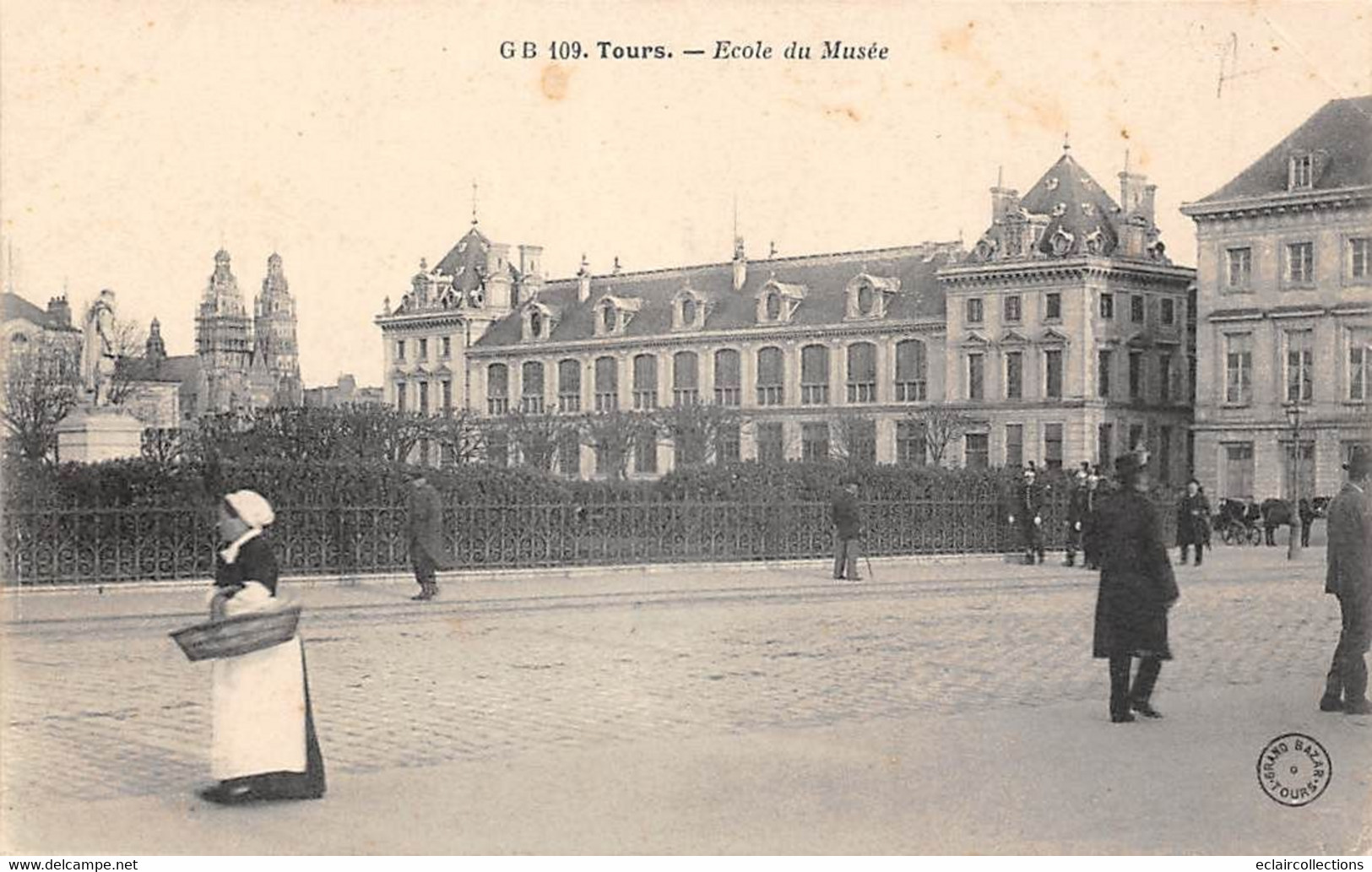 Tours       37        Enseignement . Ecole Du Musée   N° GB 109    (voir Scan) - Tours