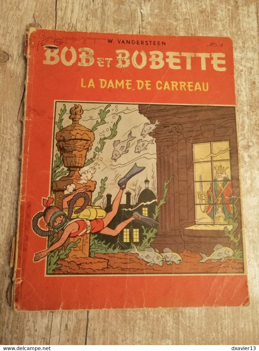 Bande Dessinée - Bob Et Bobette 37 - La Dame De Carreau (1962) - Bob Et Bobette