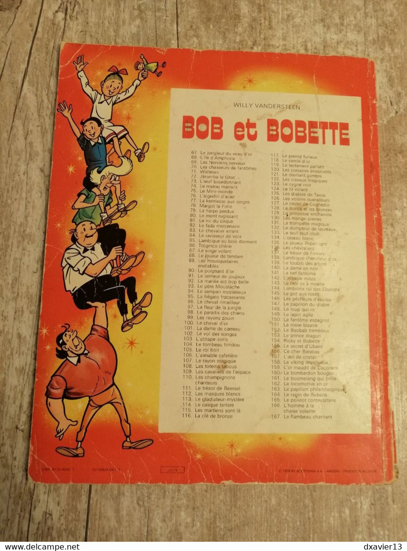 Bande Dessinée - Bob Et Bobette 81 - Le Roi Du Cirque (1978) - Bob Et Bobette