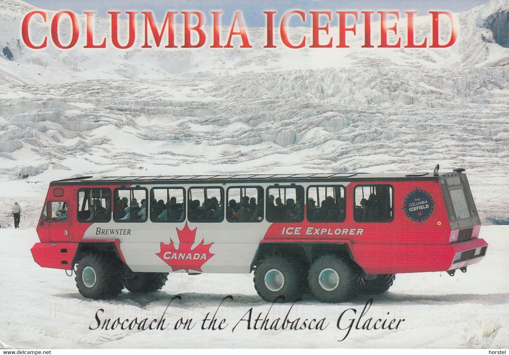 Kanada - Athabasca Glacier - Jasper National Park - Snowmobil - Nice Stamp - Jasper