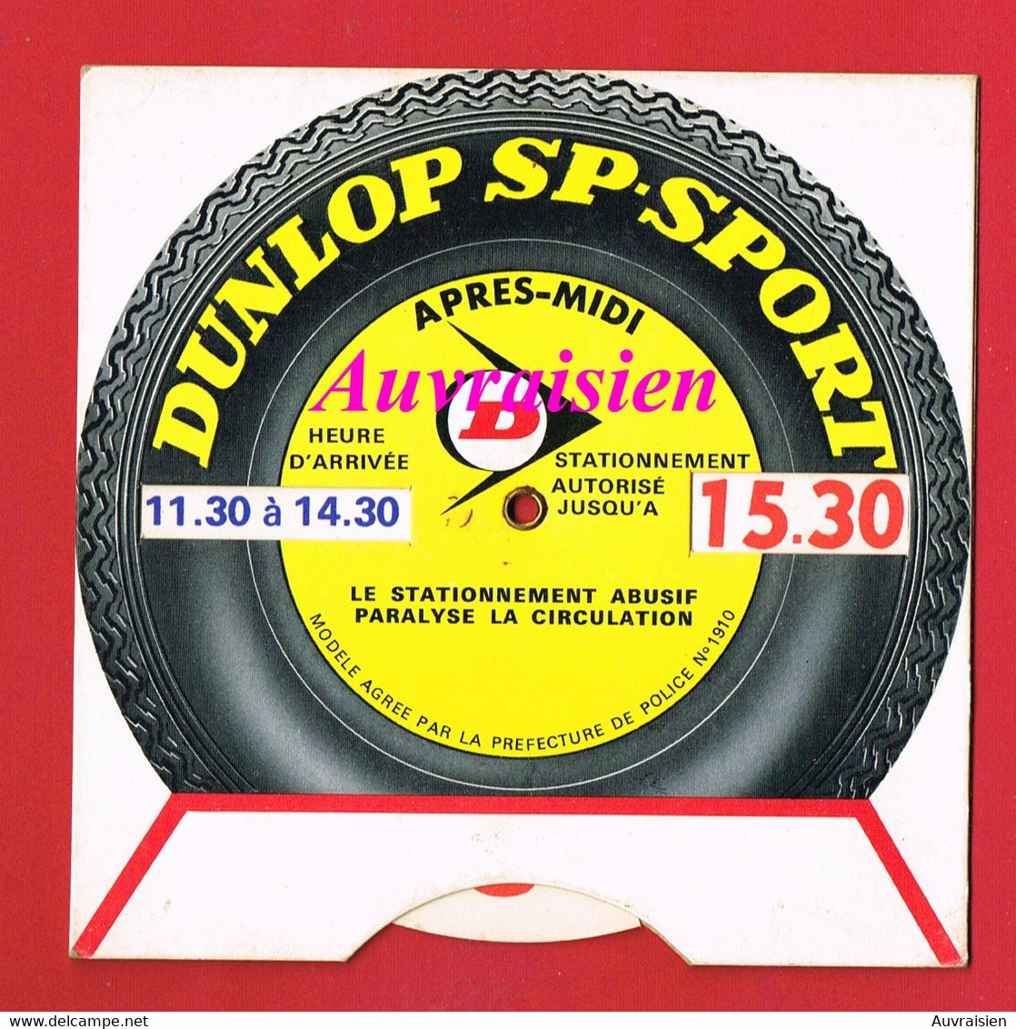 Disque De Stationnement DUNLOP SP SPORT - Voitures