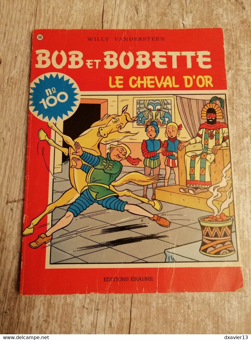 Bande Dessinée - Bob Et Bobette 100 - Le Cheval D'Or (1982) - Bob Et Bobette