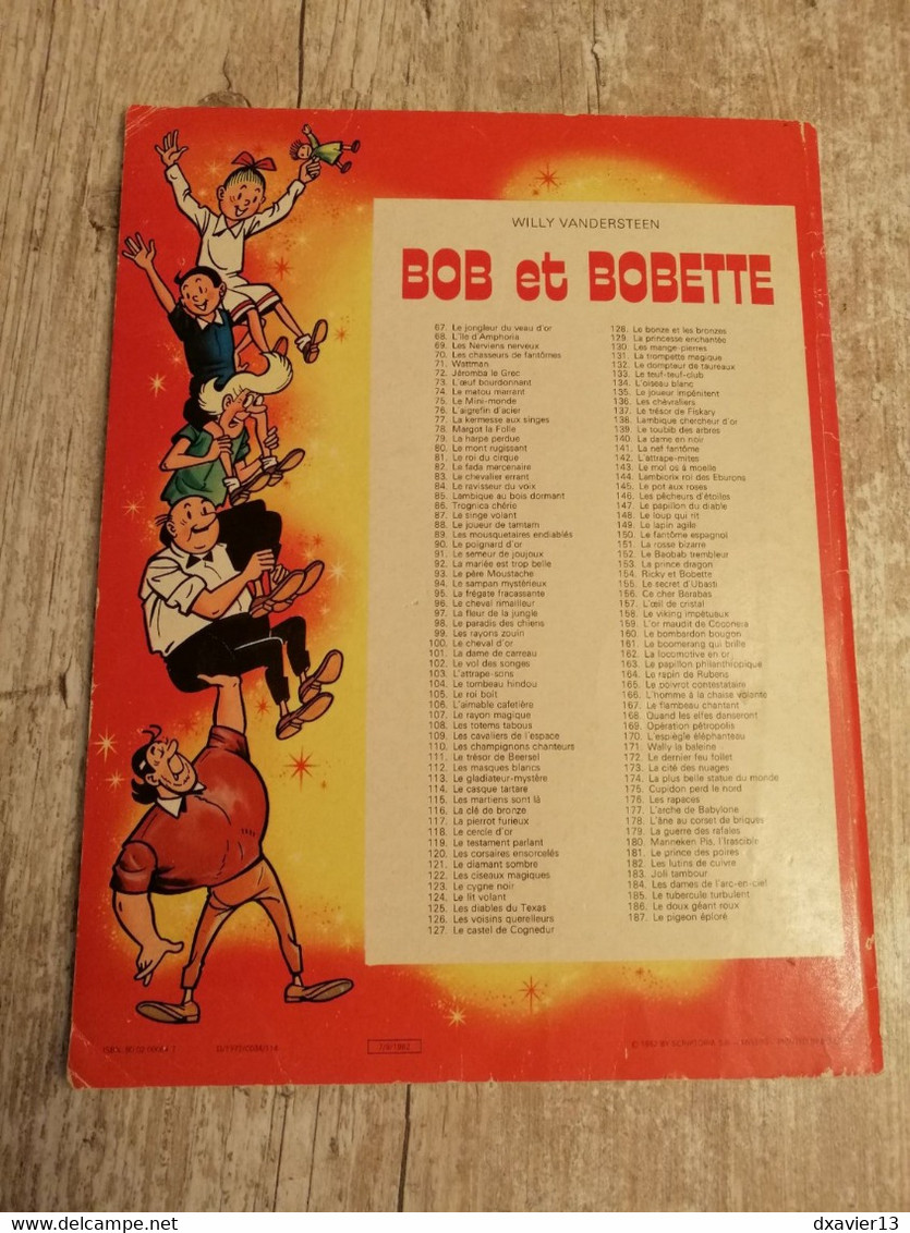 Bande Dessinée - Bob Et Bobette 100 - Le Cheval D'Or (1982) - Bob Et Bobette