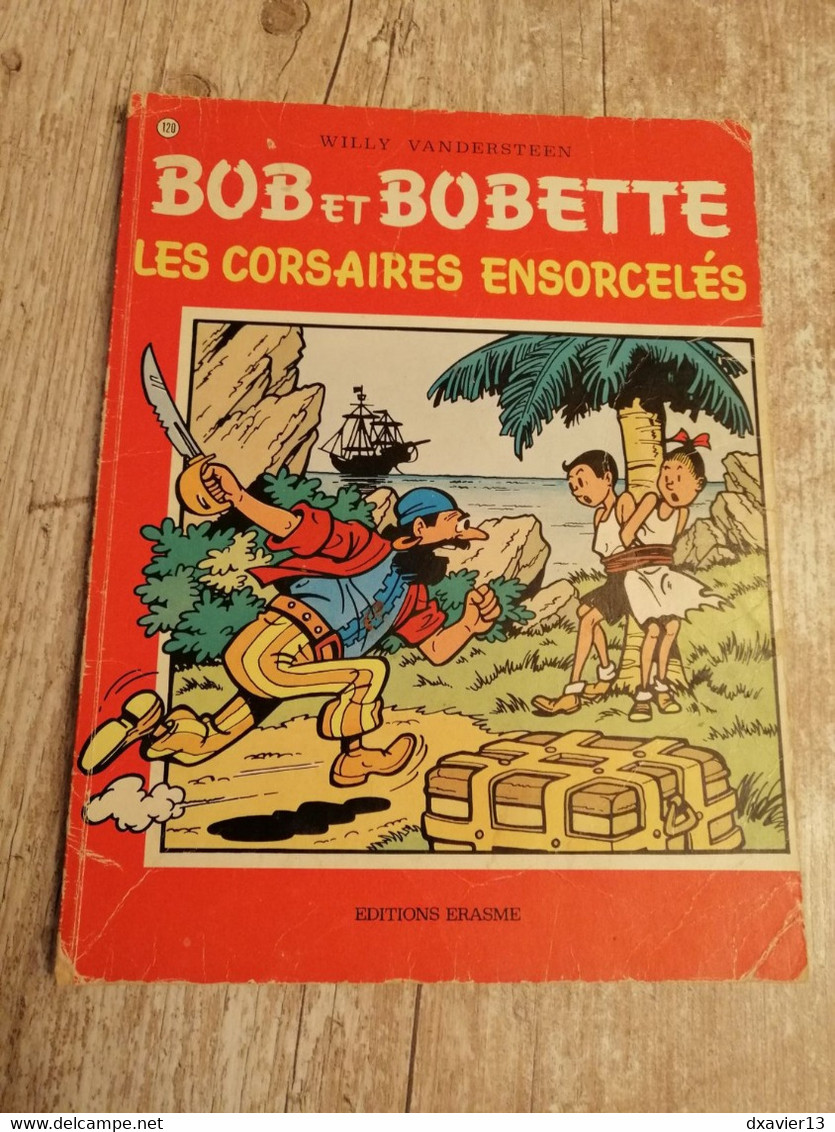 Bande Dessinée - Bob Et Bobette 120 - Les Corsaires Ensorcelés (1980) - Bob Et Bobette