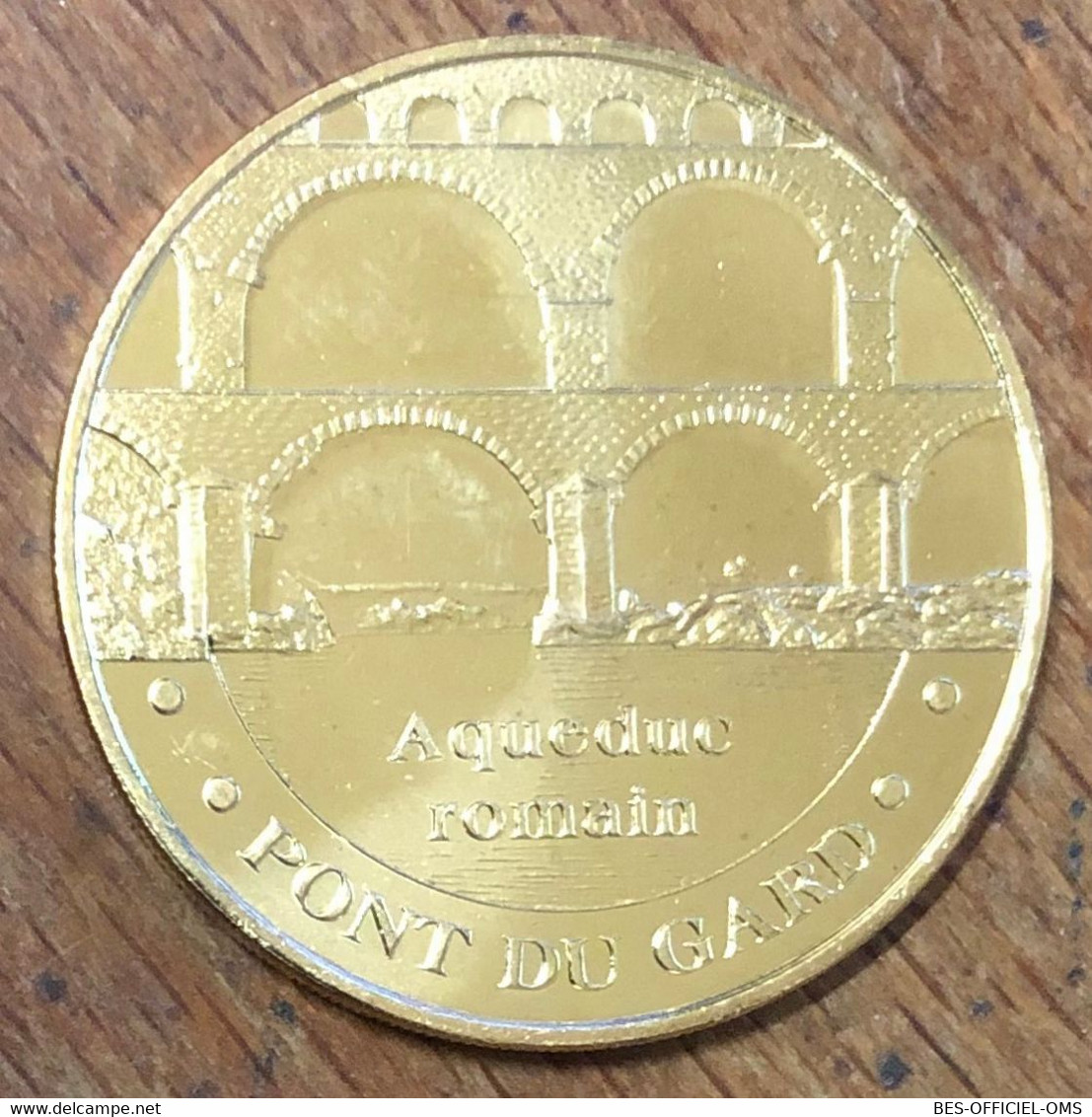 30 PONT DU GARD MDP 2021 MEDAILLE SOUVENIR MONNAIE DE PARIS JETON TOURISTIQUE MEDALS COINS TOKENS - 2021