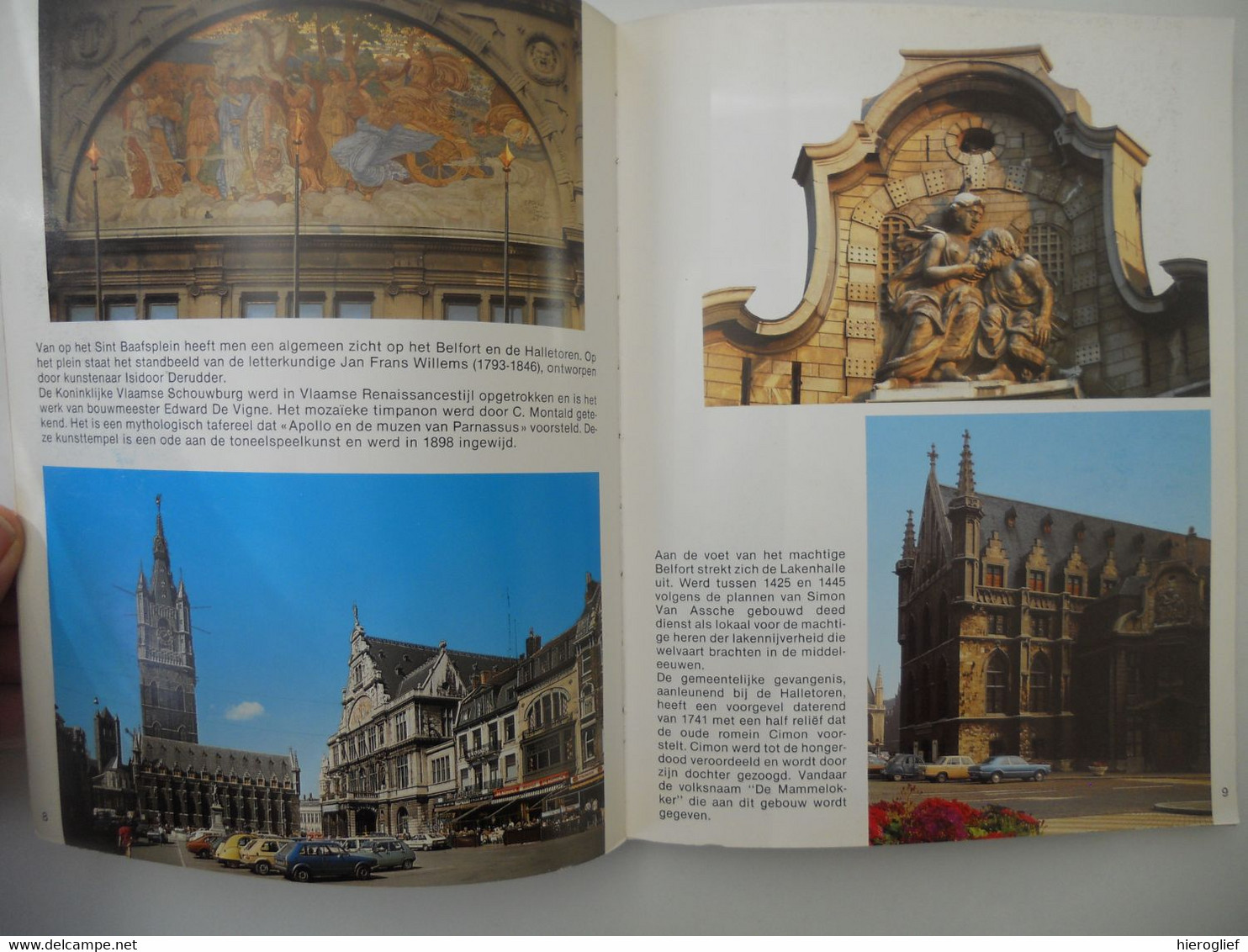 GENT EN ZIJN PRACHT Kleurenfoto's Toerisme Alle Hot-items In Foto Album Souvenir Voor Reizigers Oost Vlaanderen - Histoire