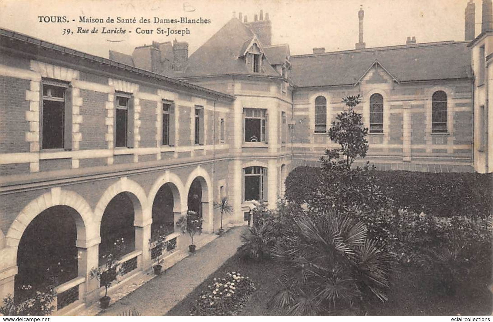 Tours       37       Santé: Maison De Retraite De La Tour Blanche . Cour St Joseph    Voir Scan) - Tours