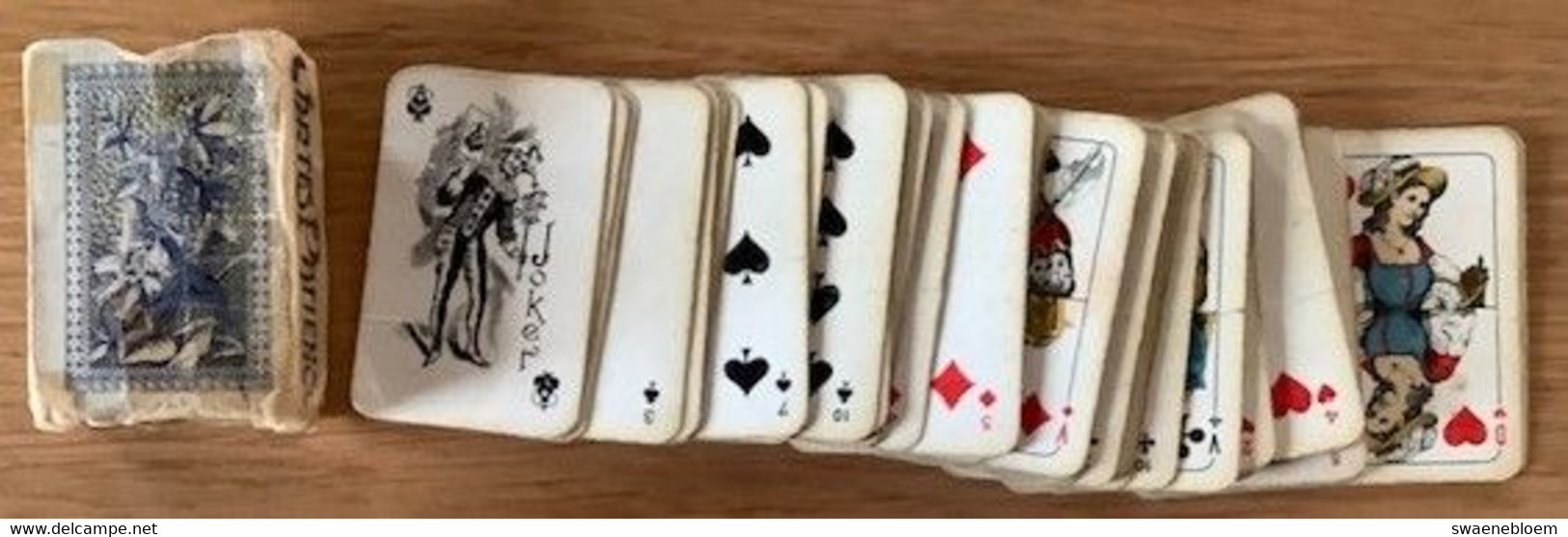 NL. 54 SPEELKAARTEN CARTES PATIENCE DE LUXE. No 37. Set Playing Cards. Spielkartenbsatz. Jeu De Cartes A Jouer. Gebruikt - 54 Cartes