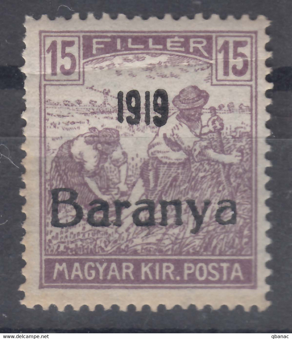Hungary Baranya 1919 Mi#22 Mint Never Hinged - Baranya