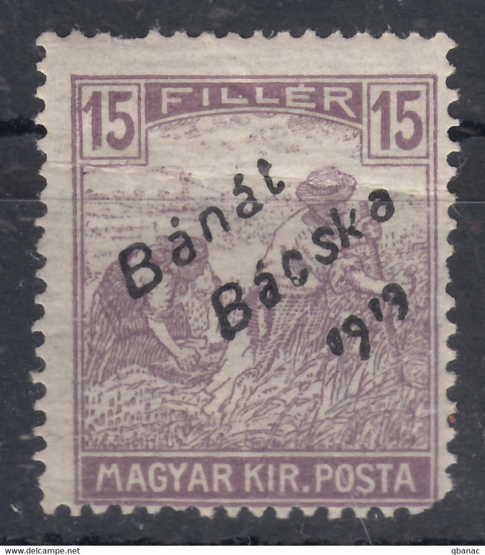 Hungary Banat Bacska 1919 Mi#10 Mint Never Hinged - Banat-Bacska