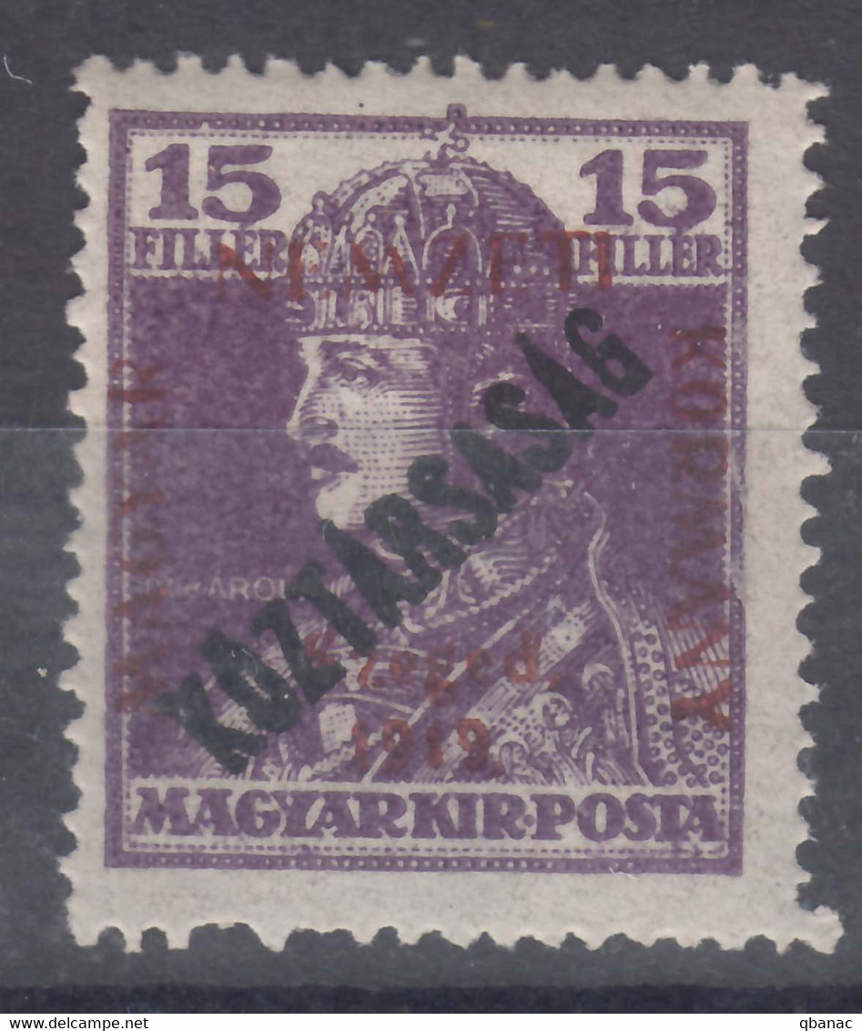 Hungary Szegedin Szeged 1919 Mi#37 Mint Never Hinged - Szeged