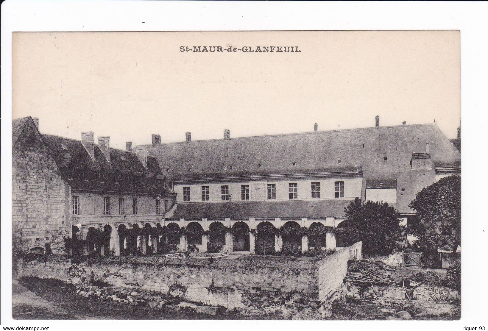 Lot 4 Cp - Environs De MENITRE - LE THOUEIL - St-MAUR-de-GLANFEUIL - Abbaye. Diverses Vues - Altri & Non Classificati