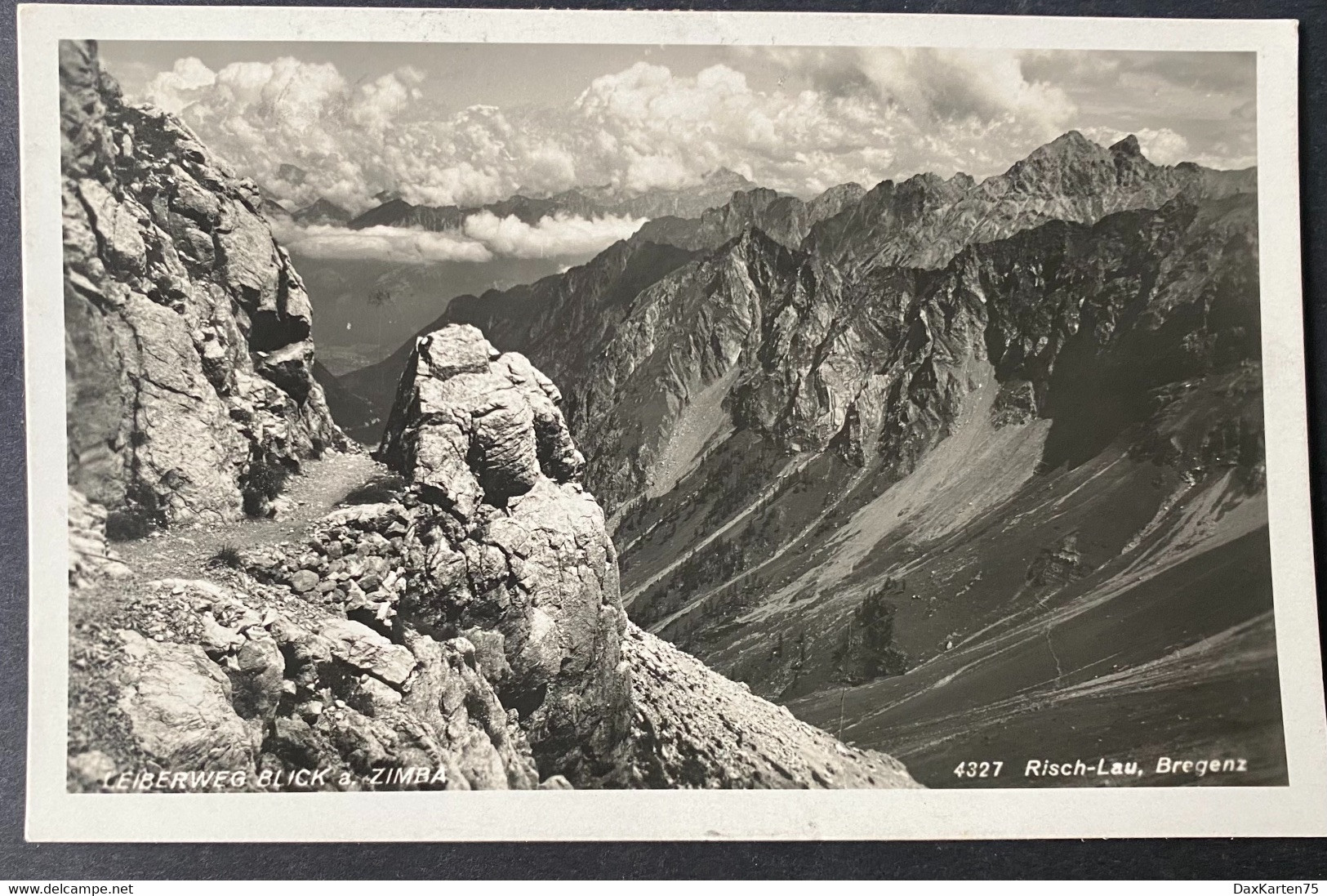 Gestempelt In Nenzing/ Leiberweg Blick A. Zimba/ Photo Risch-Lau - Nenzing