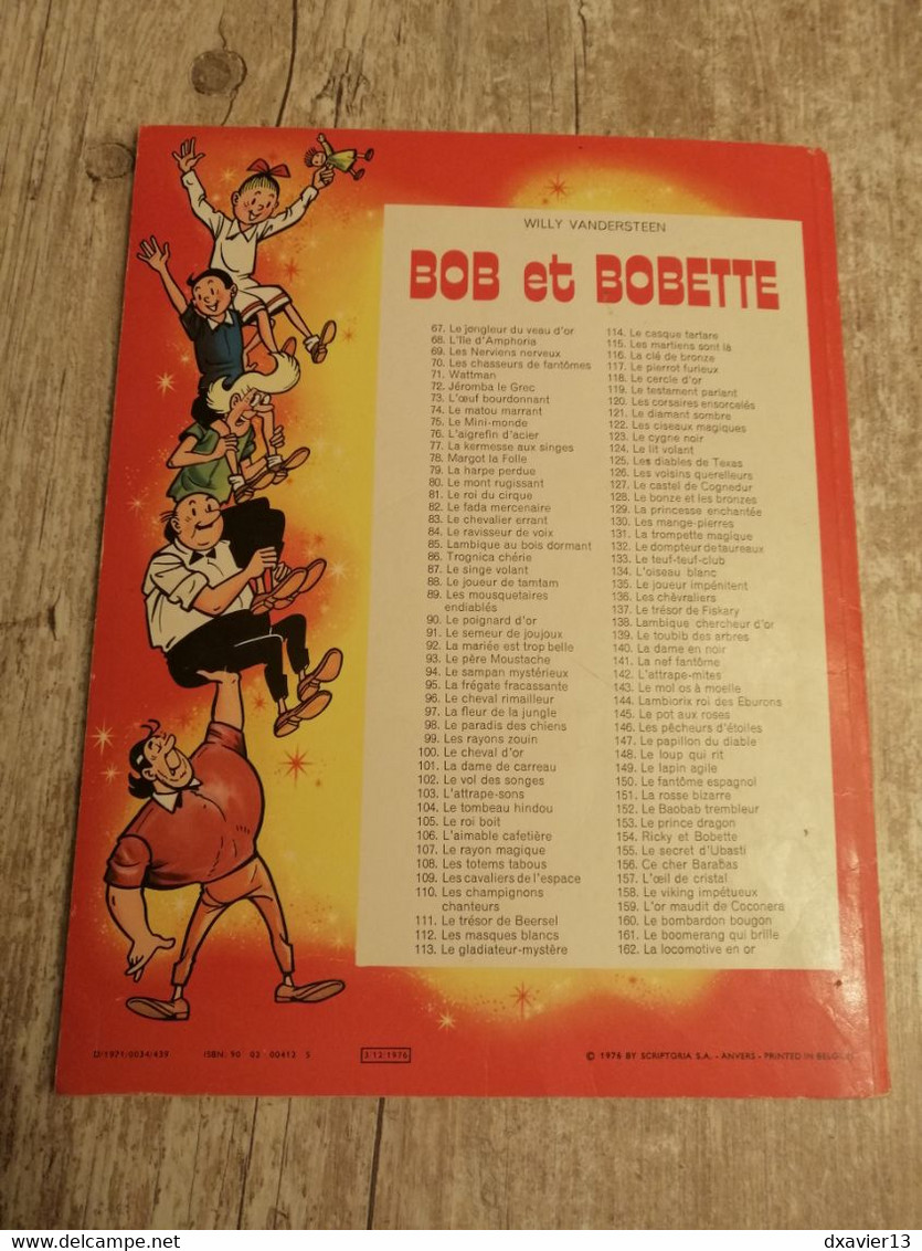 Bande Dessinée - Bob Et Bobette 128 - Le Bonze Et Les Bronzes (1976) - Bob Et Bobette