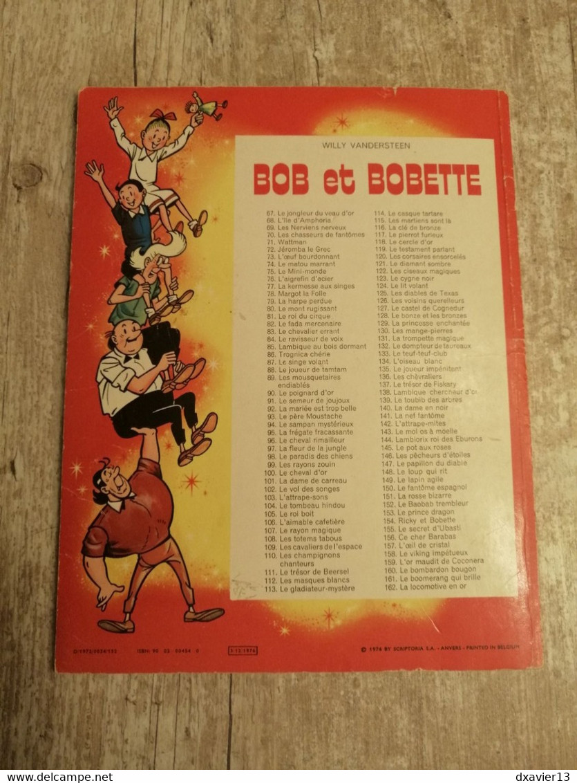 Bande Dessinée - Bob Et Bobette 132 - Le Dompteur De Taureaux (1976) - Bob Et Bobette
