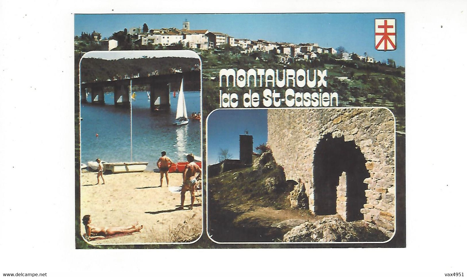 MONTAUROUX  LAC DE SAINT CASSIEN      MULTIVUES   ***  RARE    A  SAISIR  ***** - Montauroux