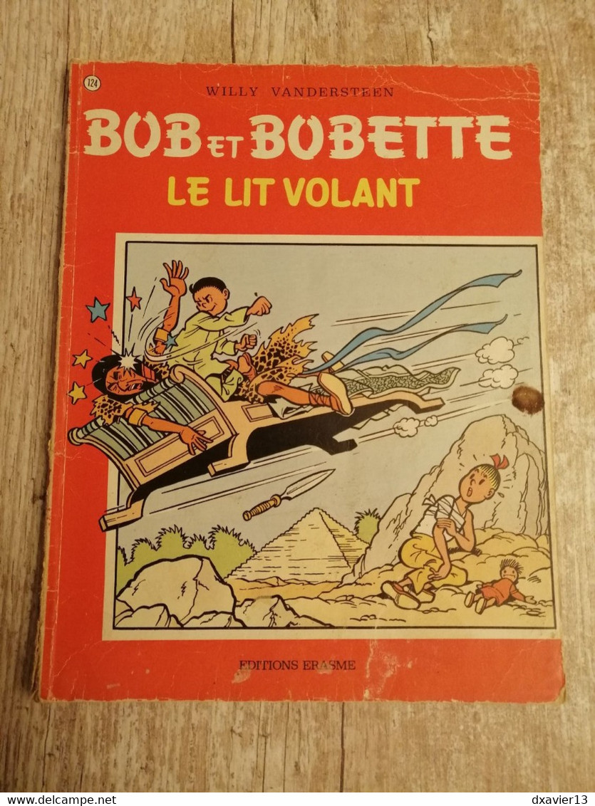 Bande Dessinée - Bob Et Bobette 124 - Le Lit Volant (1980) - Bob Et Bobette