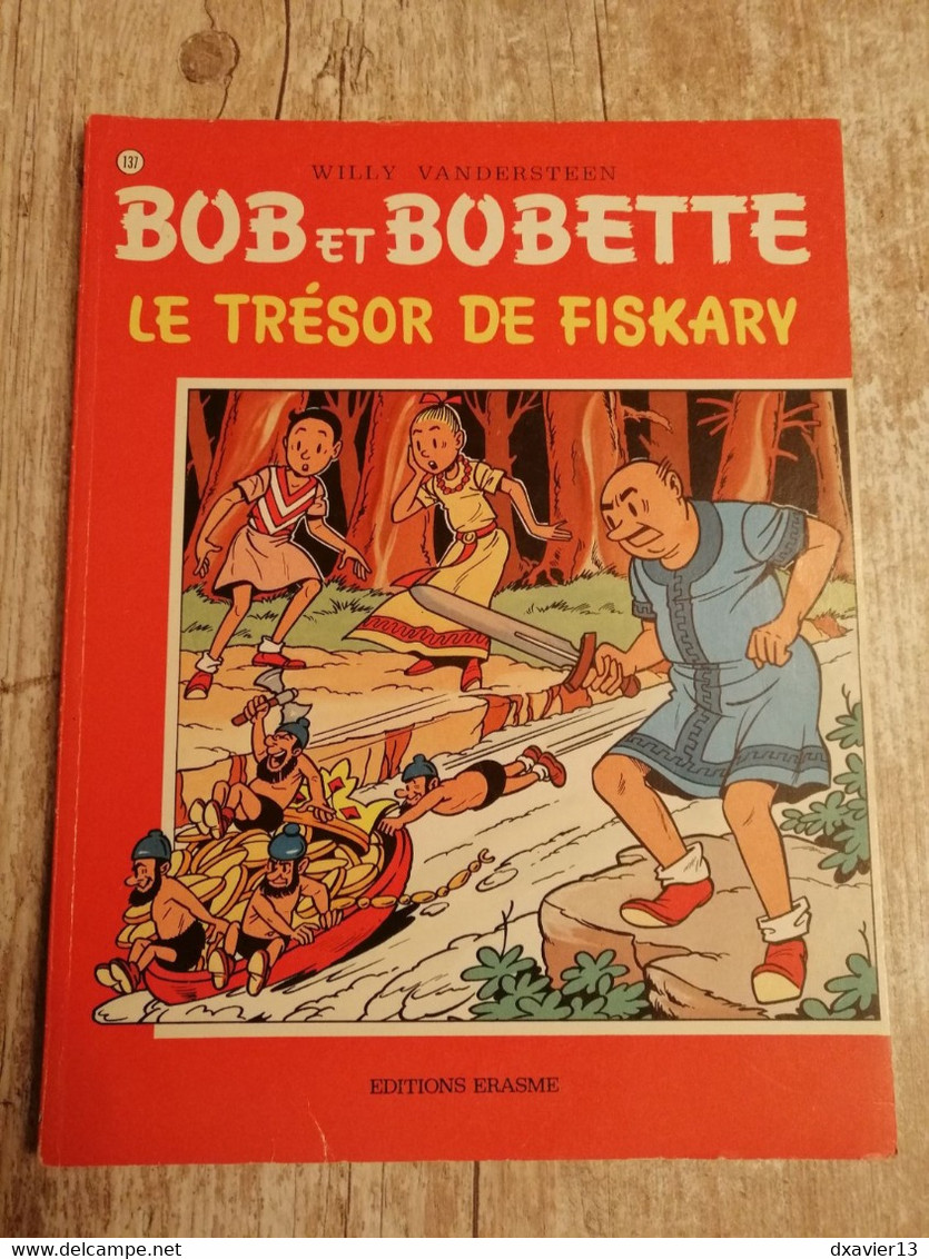 Bande Dessinée - Bob Et Bobette 137 - Le Trésor De Fiskary (1980) - Bob Et Bobette