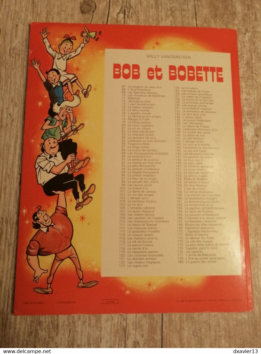 Bande Dessinée - Bob Et Bobette 137 - Le Trésor De Fiskary (1980) - Bob Et Bobette