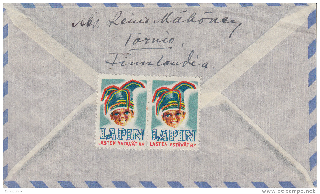 Enveloppe   FINLANDE   Pour  La  SUISSE   1951 - Lettres & Documents