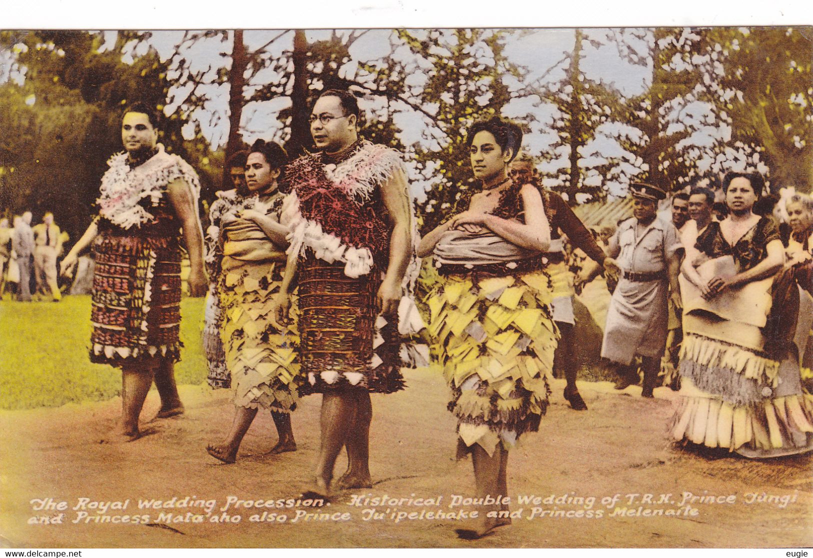 2882/ Tonga, The Royal Wedding Procession TRN Prince Jungi And Princess Mata - Tonga