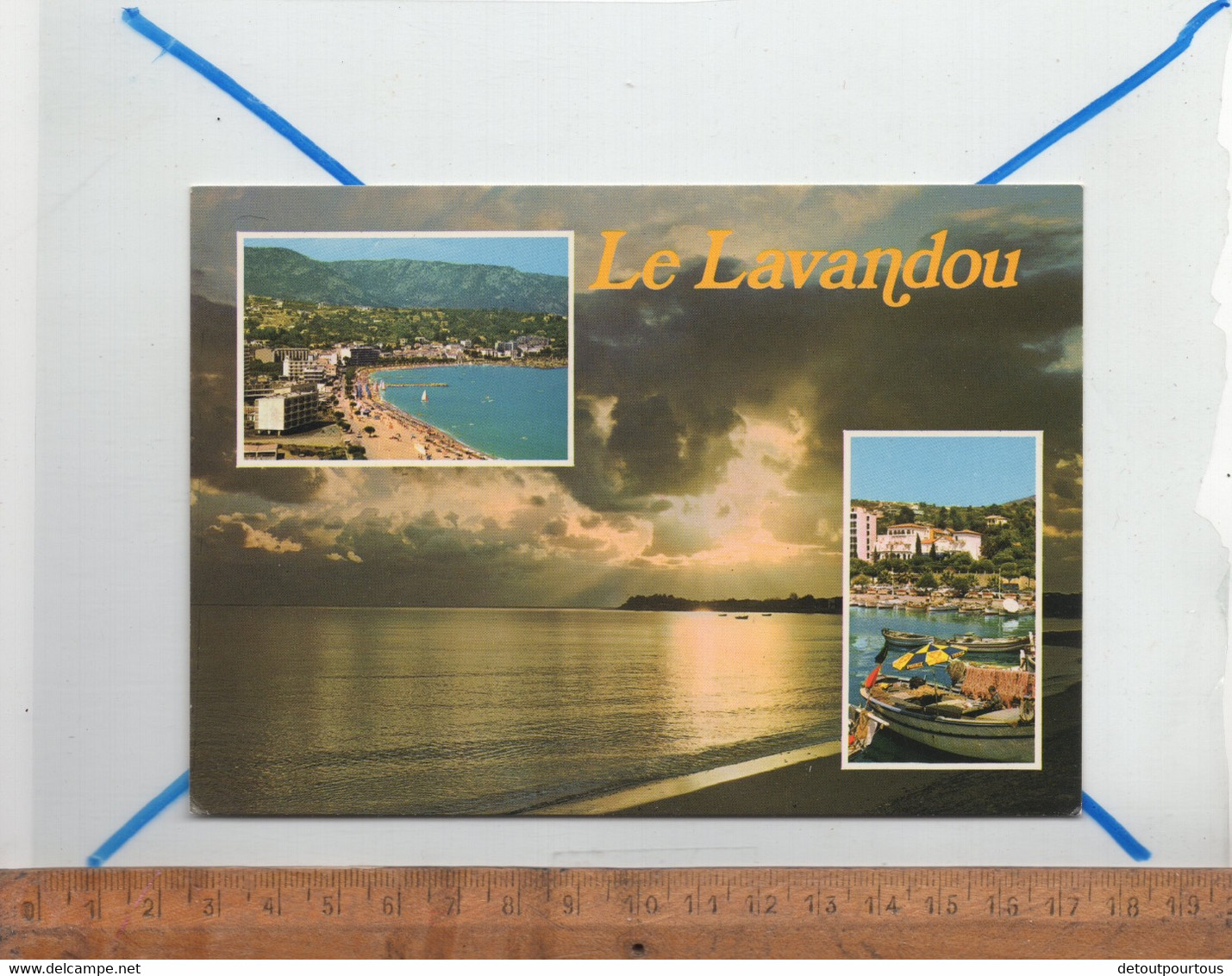 LE LAVANDOU Var 83 : Lot De X6 CPM Souvenir Multivues Port Plage Vue Générale - Le Lavandou