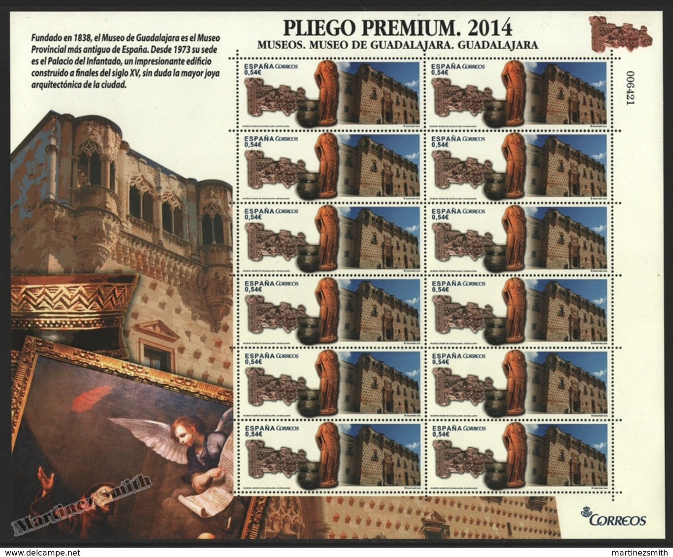 Espagne - Spain - España - Premium Sheet 2014 - Yvert 4577-78, Rural Architecture - MNH - Fogli Completi
