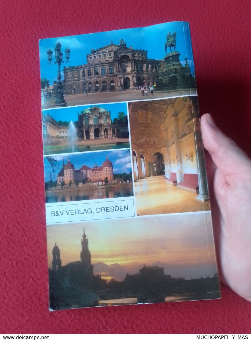 GUÍA DE LA CIUDAD DE DRESDEN RESIDENCIA DE SAJONIA CON PLANO, CON 126 FOTOS EN COLOR DRESDE ALEMANIA GERMANY, GUIDE..... - Geografia E Viaggi