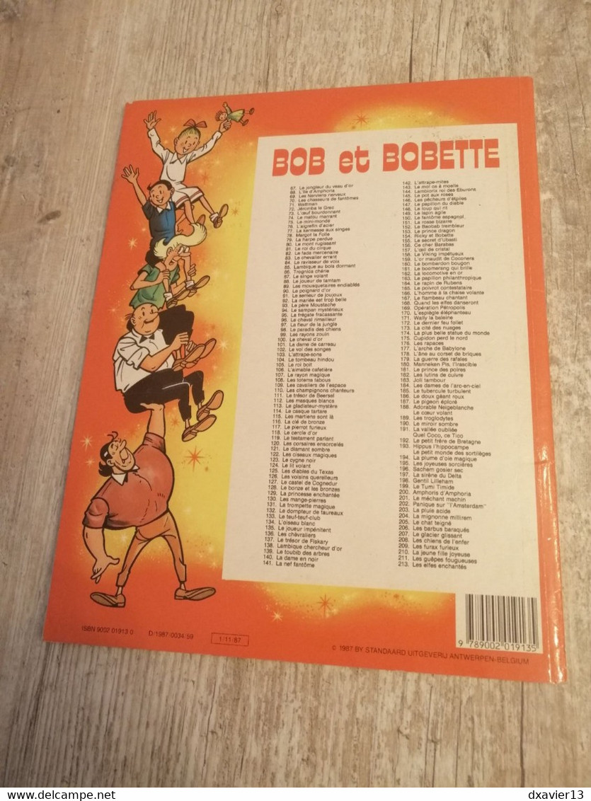 Bande Dessinée - Bob Et Bobette 213 - Les Elfes Enchantés (1987) - Bob Et Bobette