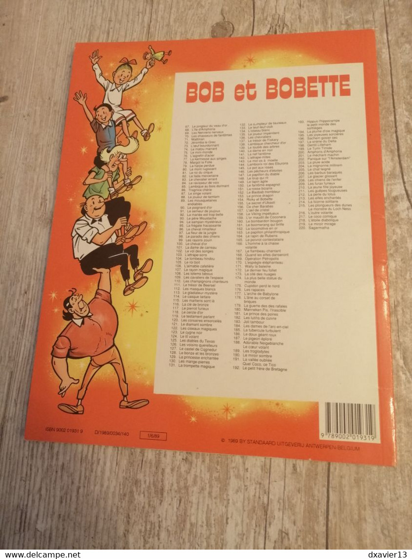 Bande Dessinée - Bob Et Bobette 220 - Sagarmatha (1989) - Bob Et Bobette