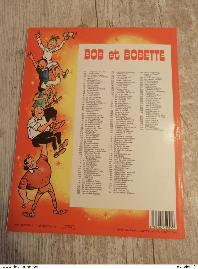 Bande Dessinée - Bob Et Bobette 222 - Le Possédant Possédé (1989) - Bob Et Bobette