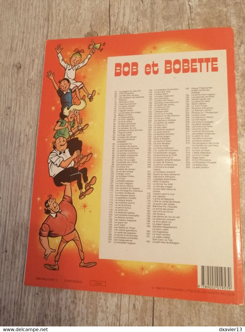 Bande Dessinée - Bob Et Bobette 224 - Le Petit Postillon (1990) - Bob Et Bobette