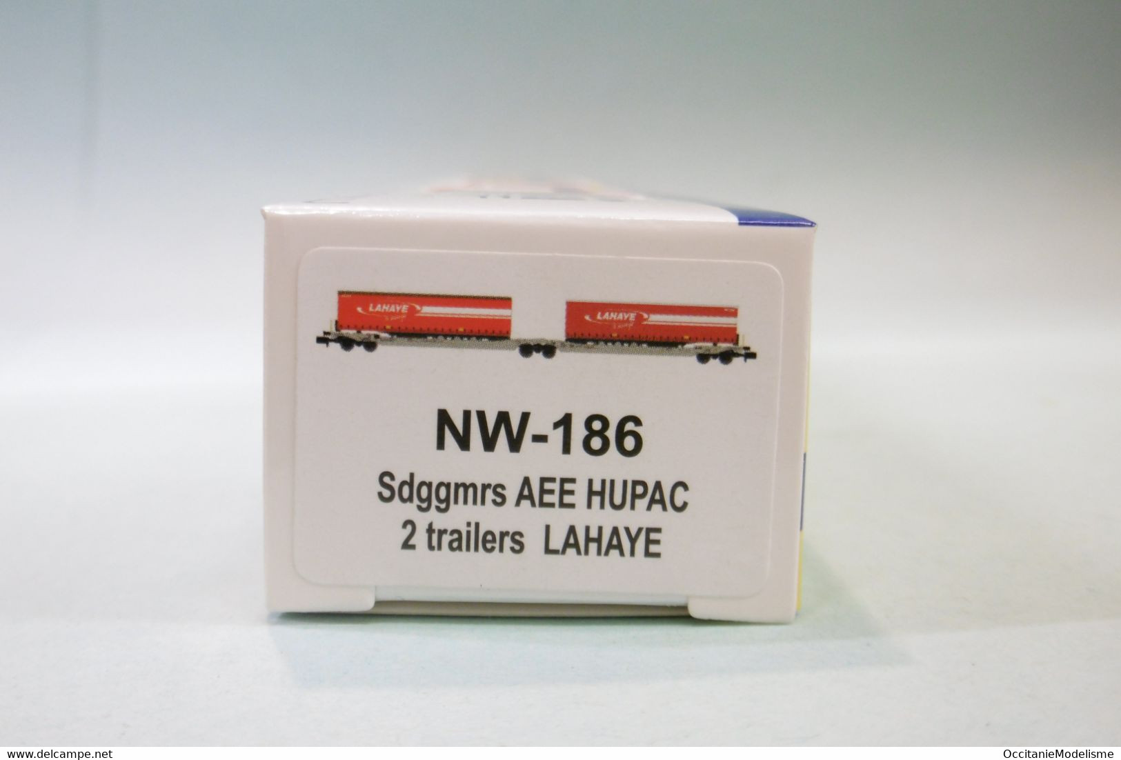 REE Mikadotrain - Wagons Kangourou Sdggmrs AEE Hupac LAHAYE SNCF Réf. NW-186 Neuf NBO N 1/160 - Wagons Marchandises