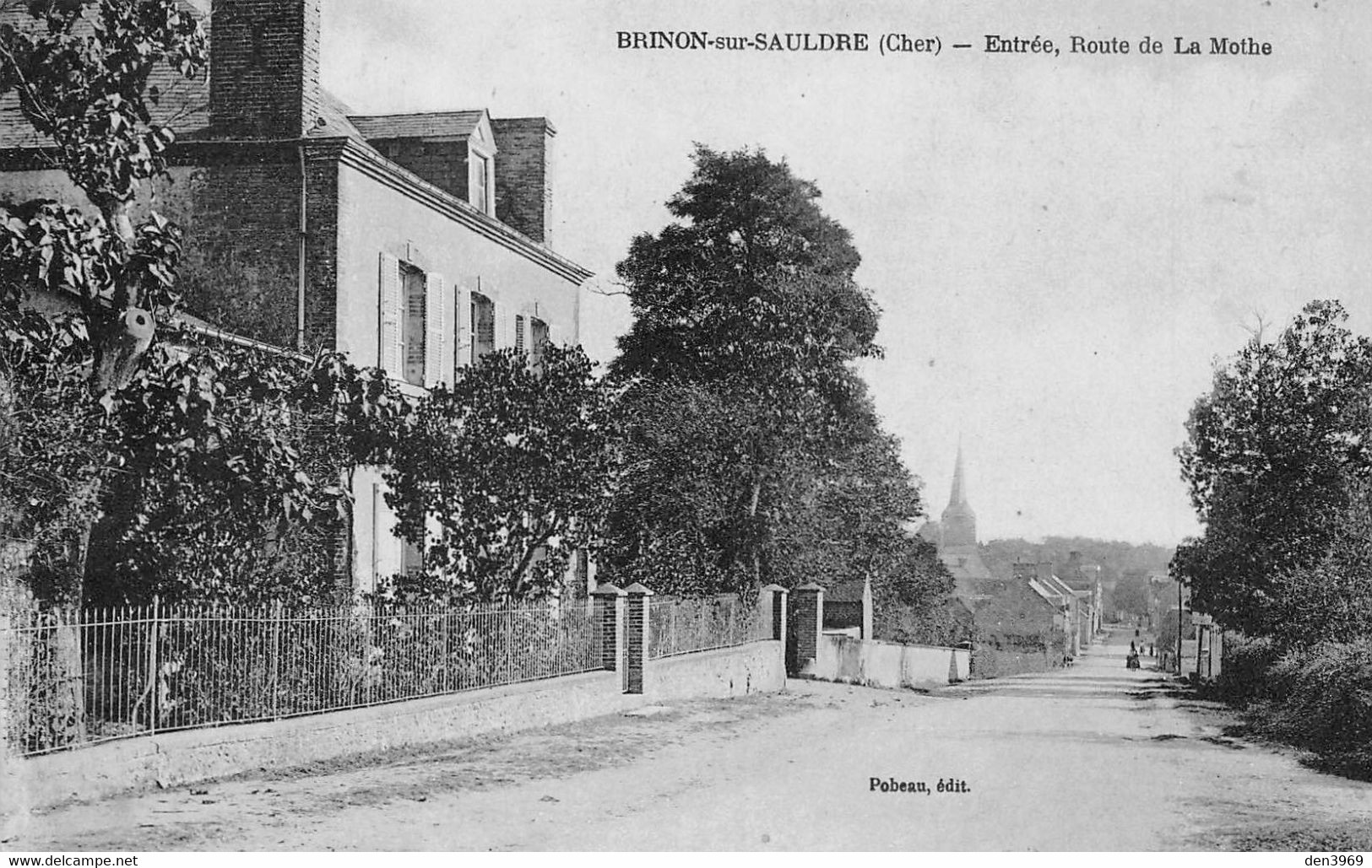 BRINON-sur-SAULDRE - Entrée, Route De La Mothe - Brinon-sur-Sauldre