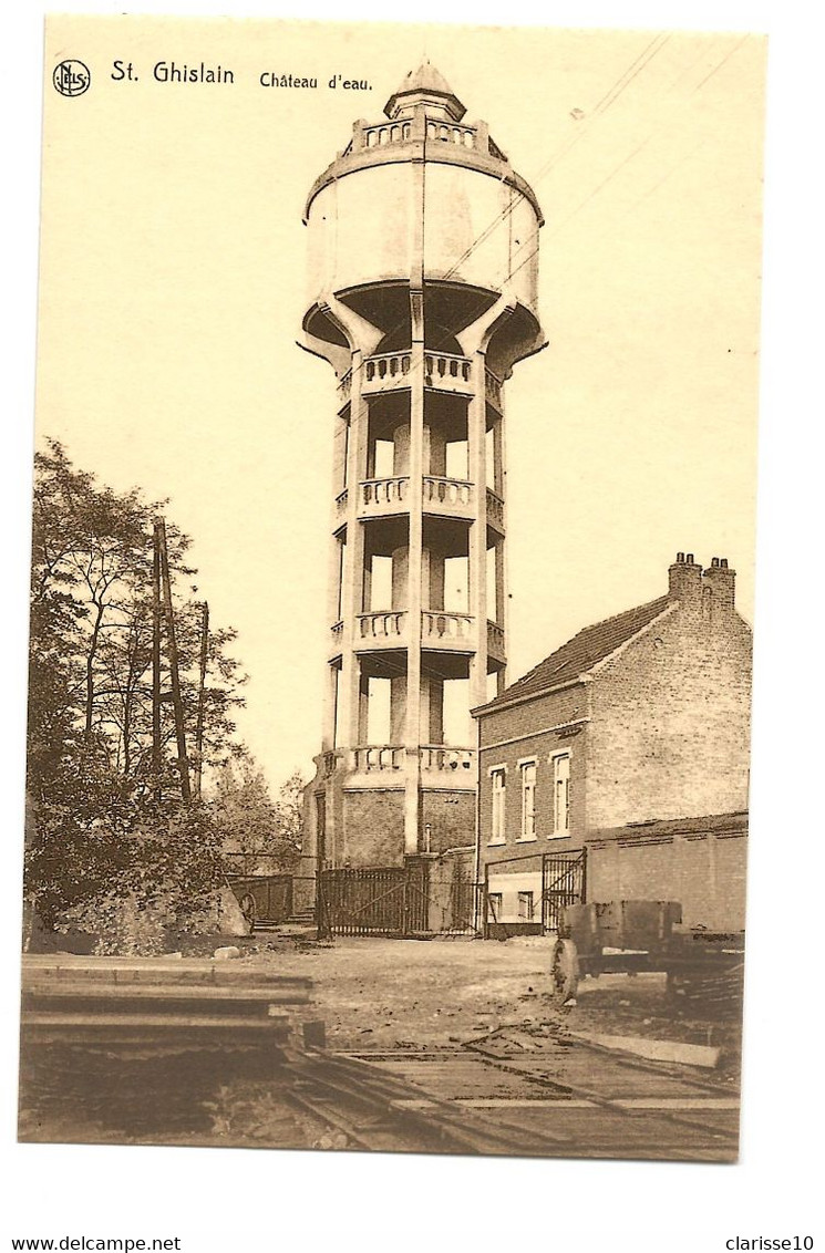 Belgique St Ghislain Le Chateau D'Eau - Saint-Ghislain