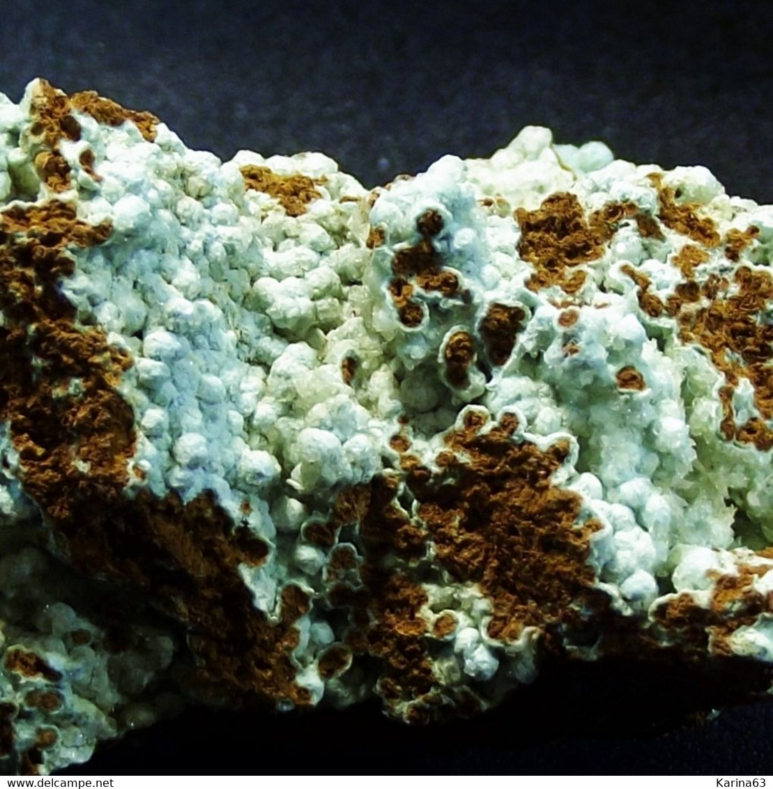 Sénégalite On Turquoise TL ( 4.5 X 3 X 2 Cm ) Kourou Diakouma Mountain, Falémé River Basin, Tambacounda Region - Senegal - Minéraux