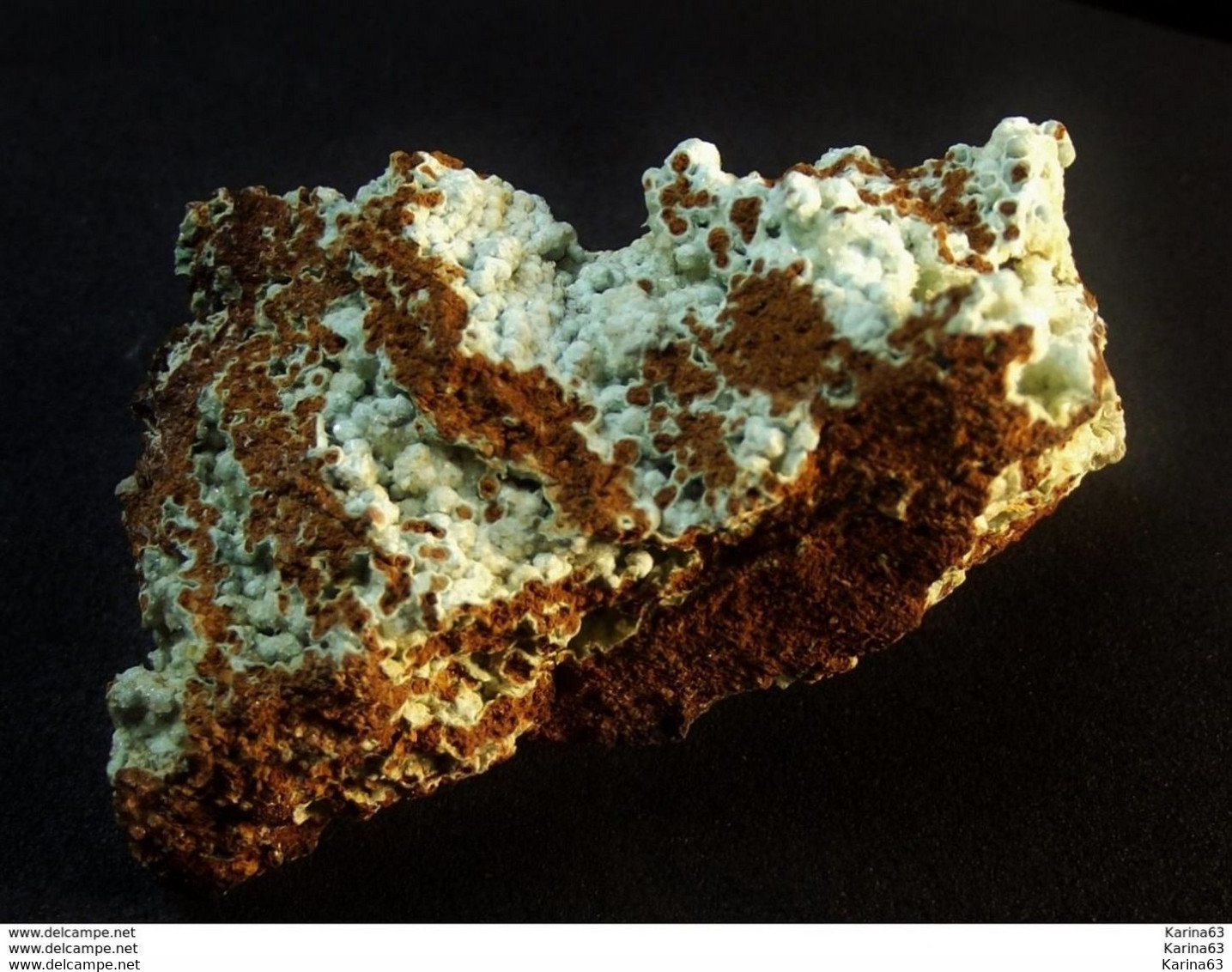 Sénégalite On Turquoise TL ( 4.5 X 3 X 2 Cm ) Kourou Diakouma Mountain, Falémé River Basin, Tambacounda Region - Senegal - Minéraux