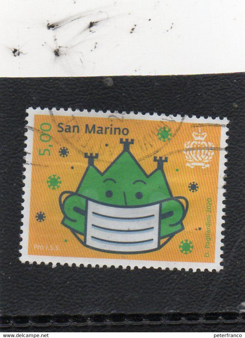 2020 San Marino - Lotta Al Covid - Used Stamps