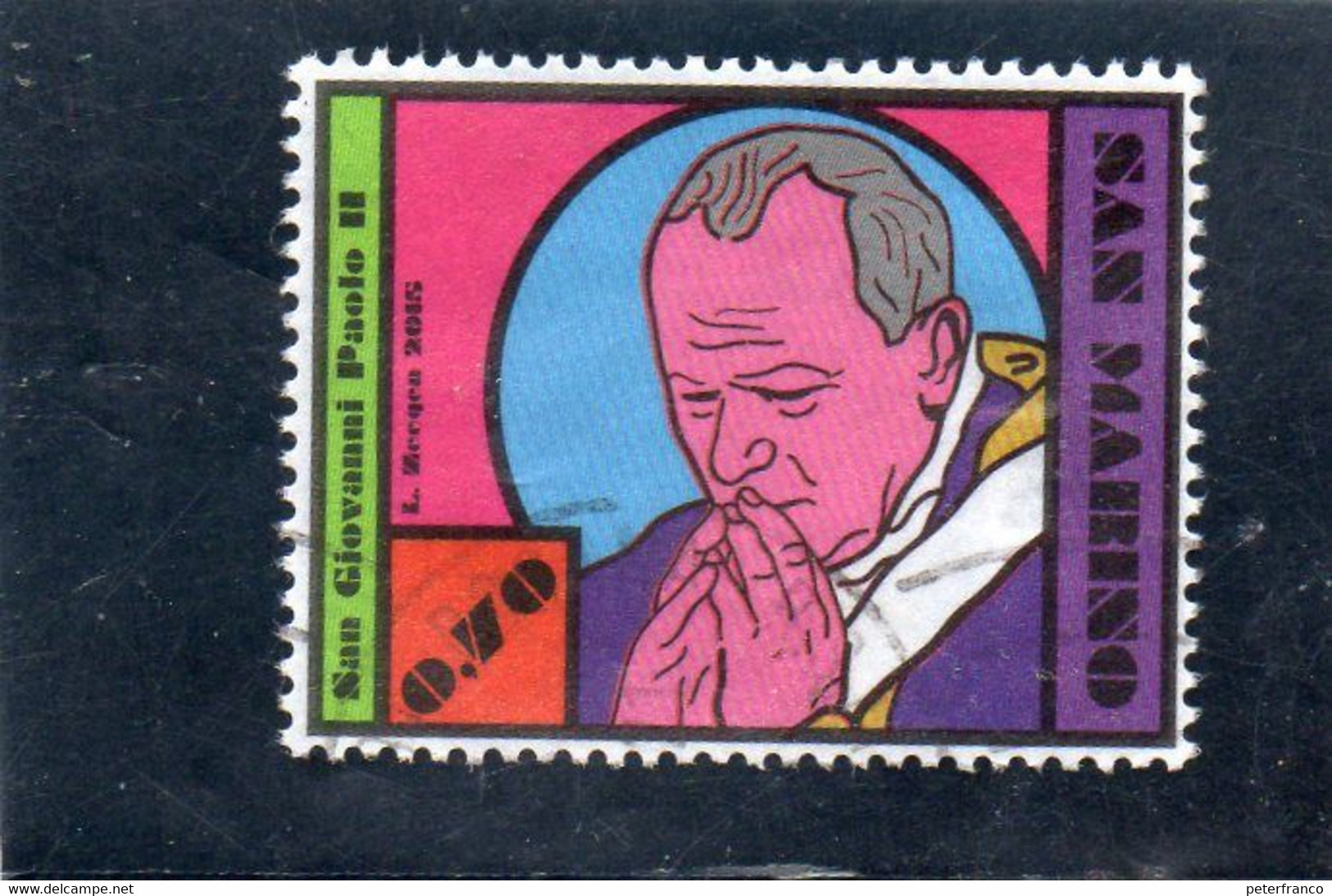 2015 San Marino - San Giovanni Paolo II - Used Stamps