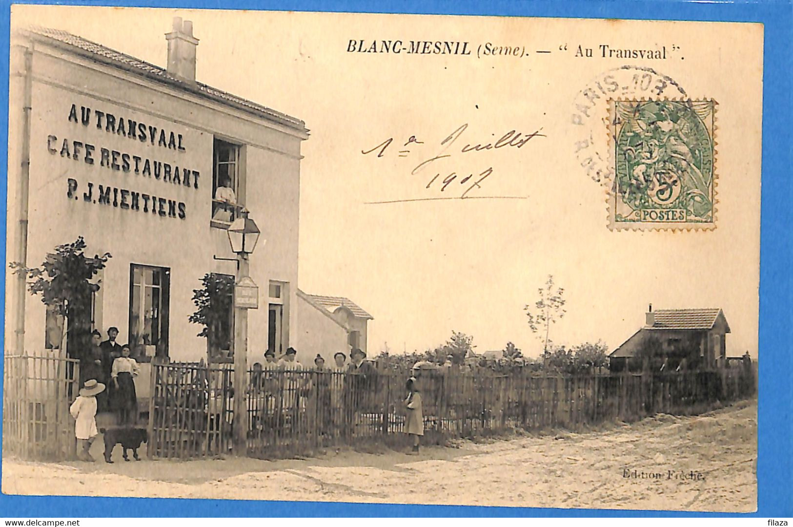 93 -  Seine Saint Denis  - Blanc Mesnil - "Au Transvaal"  (N6547) - Le Blanc-Mesnil